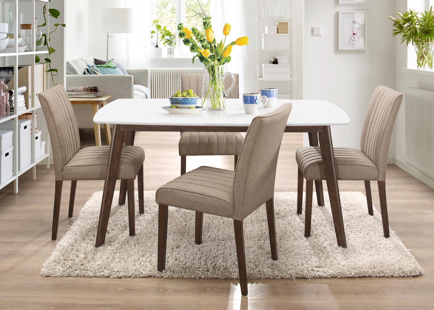 Fairlinks Brown Set of 2 Side Chairs - Thumbnail - Image 7