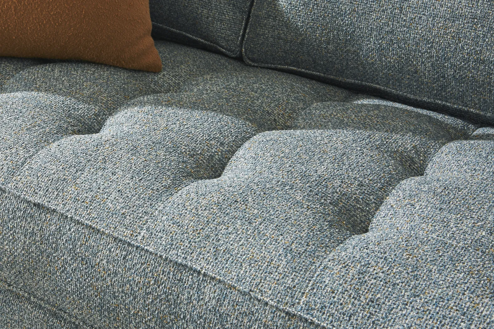 Fairmont Blue Gel Foam Sleeper Sofa - Image 5