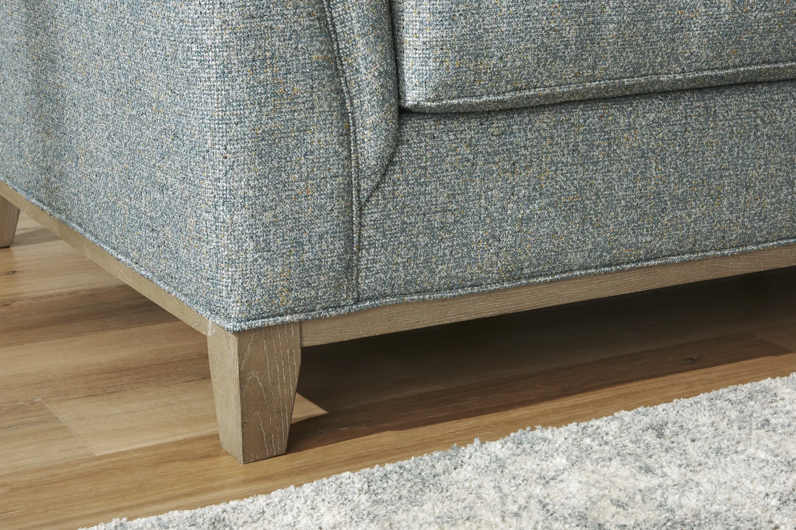 Fairmont Blue Gel Foam Sleeper Sofa - Image 6