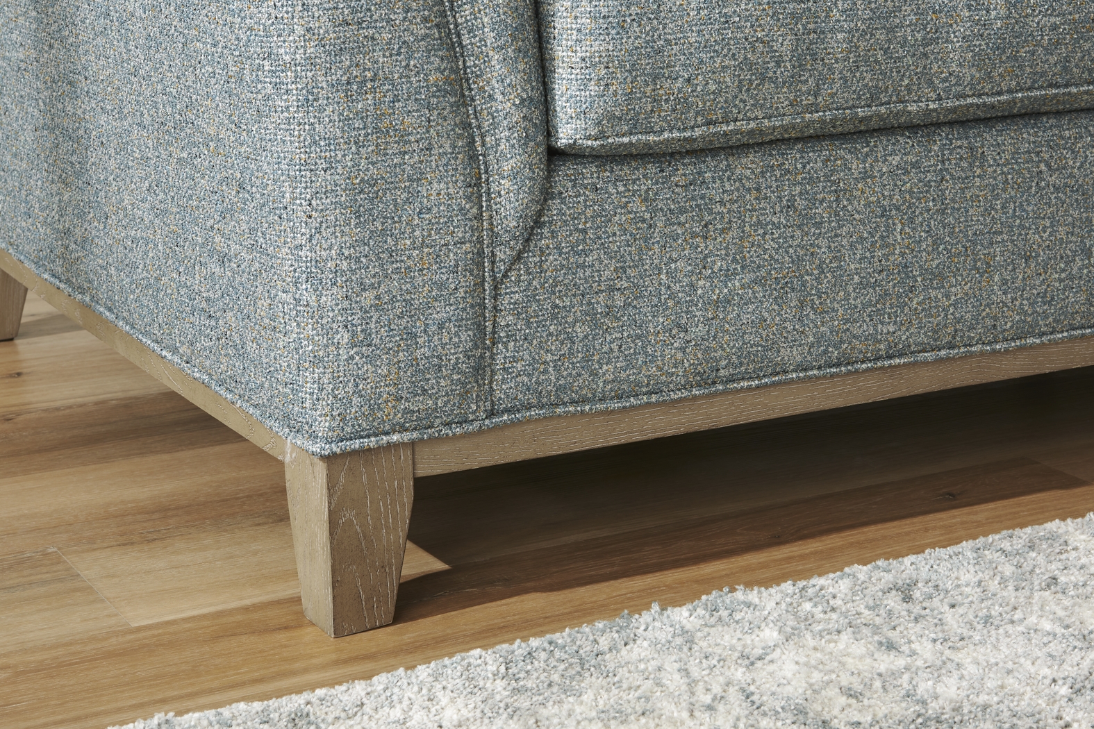 Fairmont Blue Loveseat - Thumbnail - Image 3