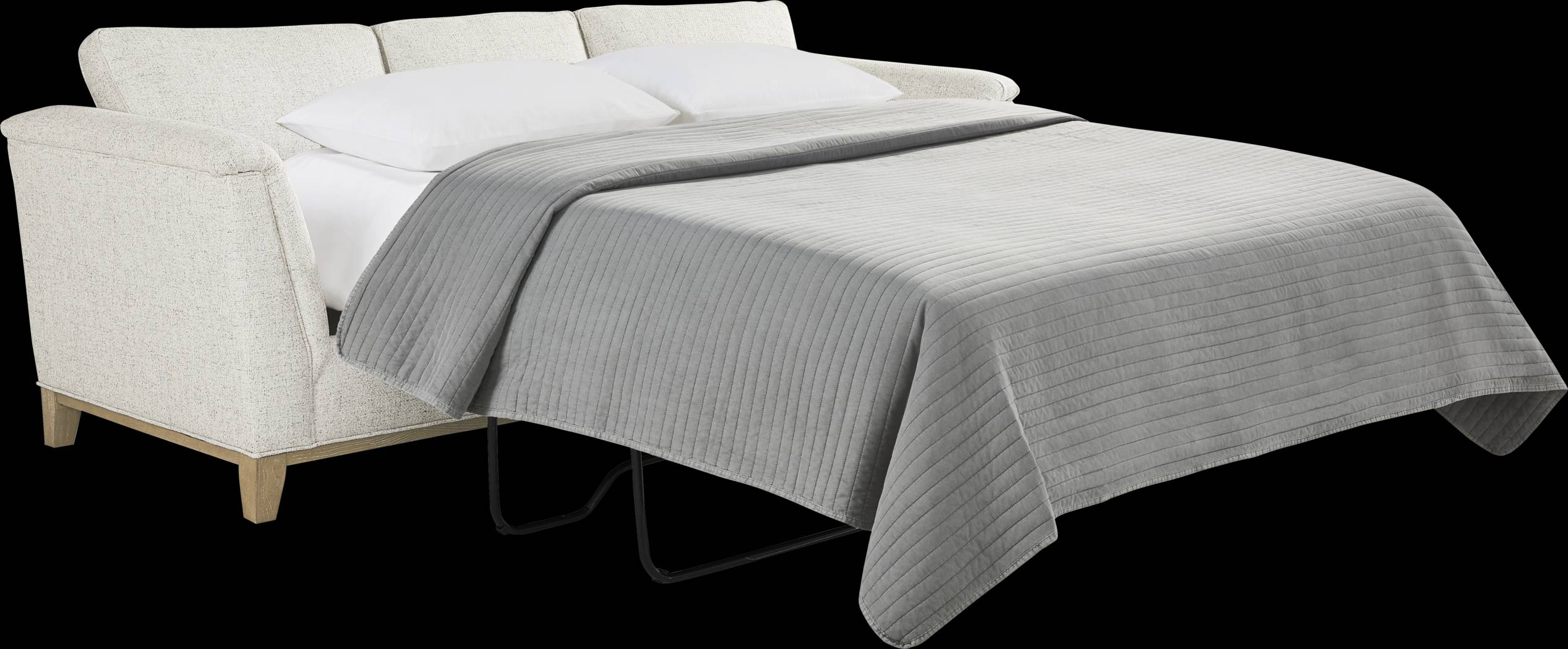 Fairmont Oyster Gel Foam Sleeper Sofa - Thumbnail - Image 2