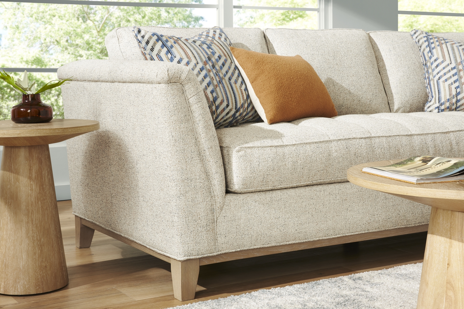 Fairmont Oyster Gel Foam Sleeper Sofa - Thumbnail - Image 3