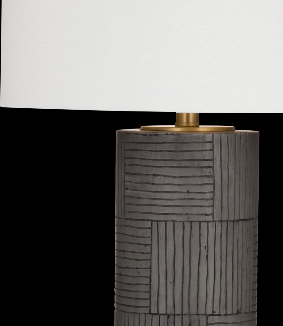 Fairoaks Hills Gray Lamp - Thumbnail - Image 2
