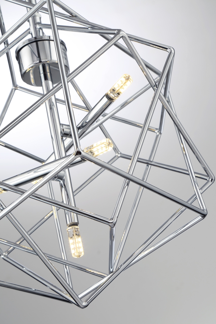 Fairway Fields Chrome Pendant - Thumbnail - Image 2