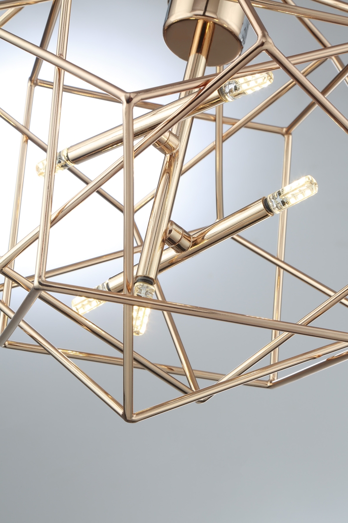 Fairway Fields Gold Pendant - Thumbnail - Image 2