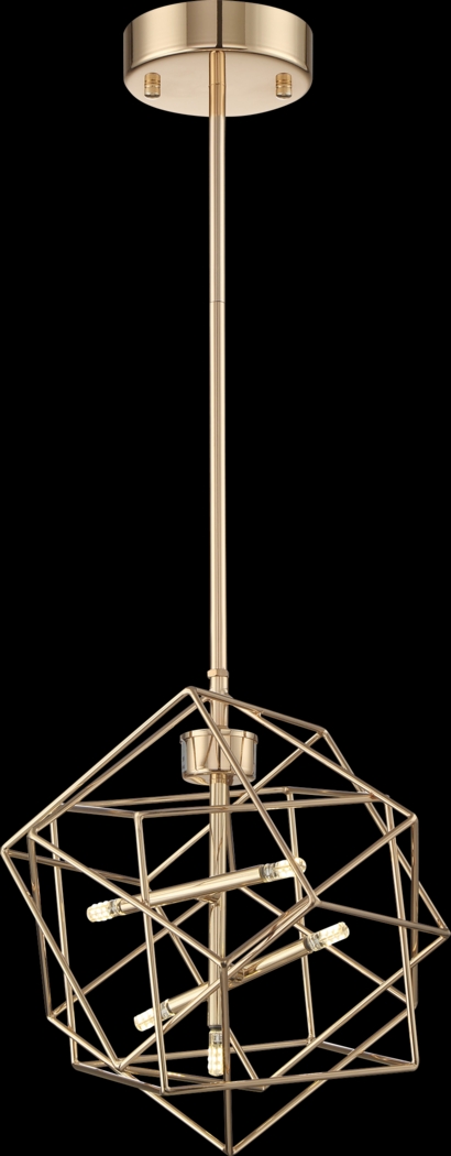 Fairway Fields Gold Pendant - Thumbnail - Image 1