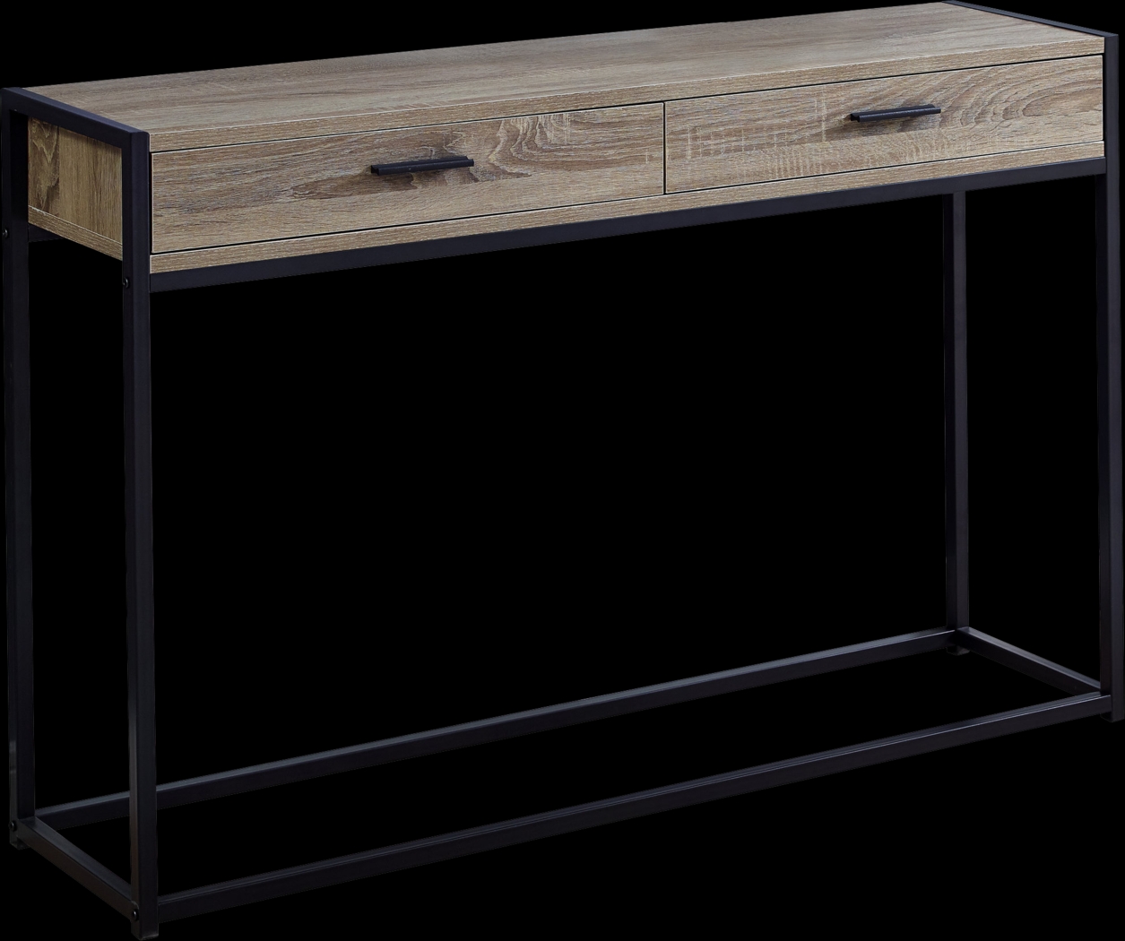 Fairwin Taupe Console Table - Thumbnail - Image 1