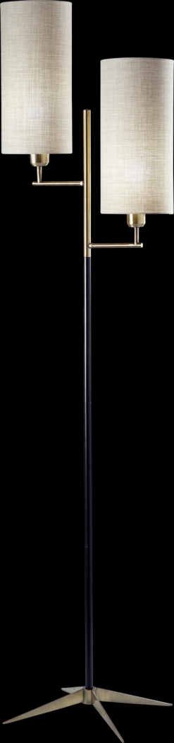 Fairwood Black Floor Lamp - Thumbnail - Image 1