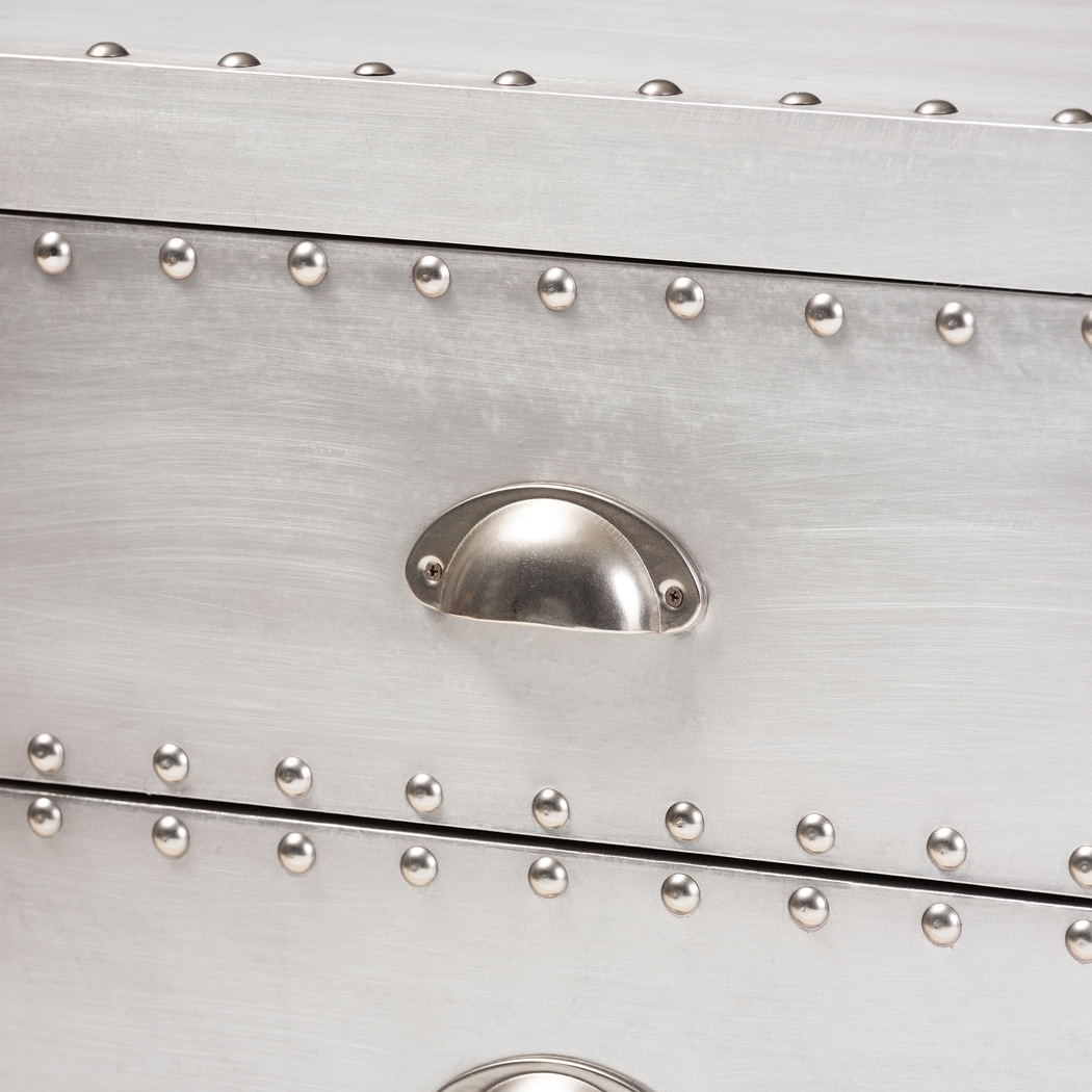 Faison Silver Accent Cabinet - Thumbnail - Image 5