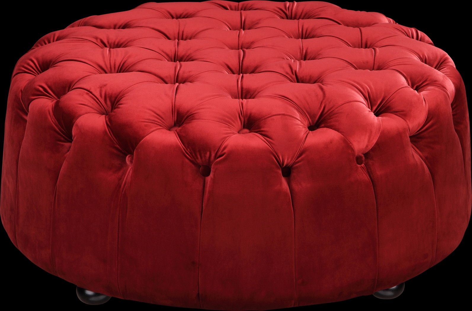Falahill Red Ottoman - Thumbnail - Image 1