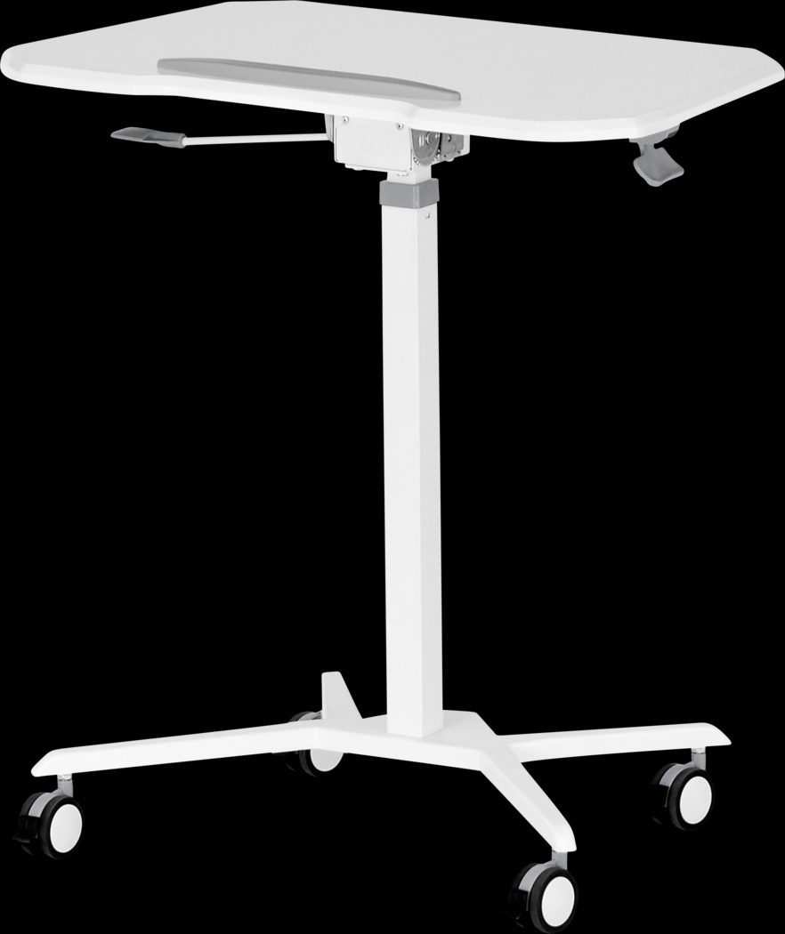 Falindi White Adjustable Desk - Thumbnail - Image 11