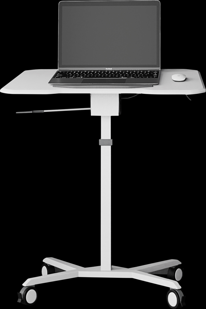 Falindi White Adjustable Desk - Thumbnail - Image 5
