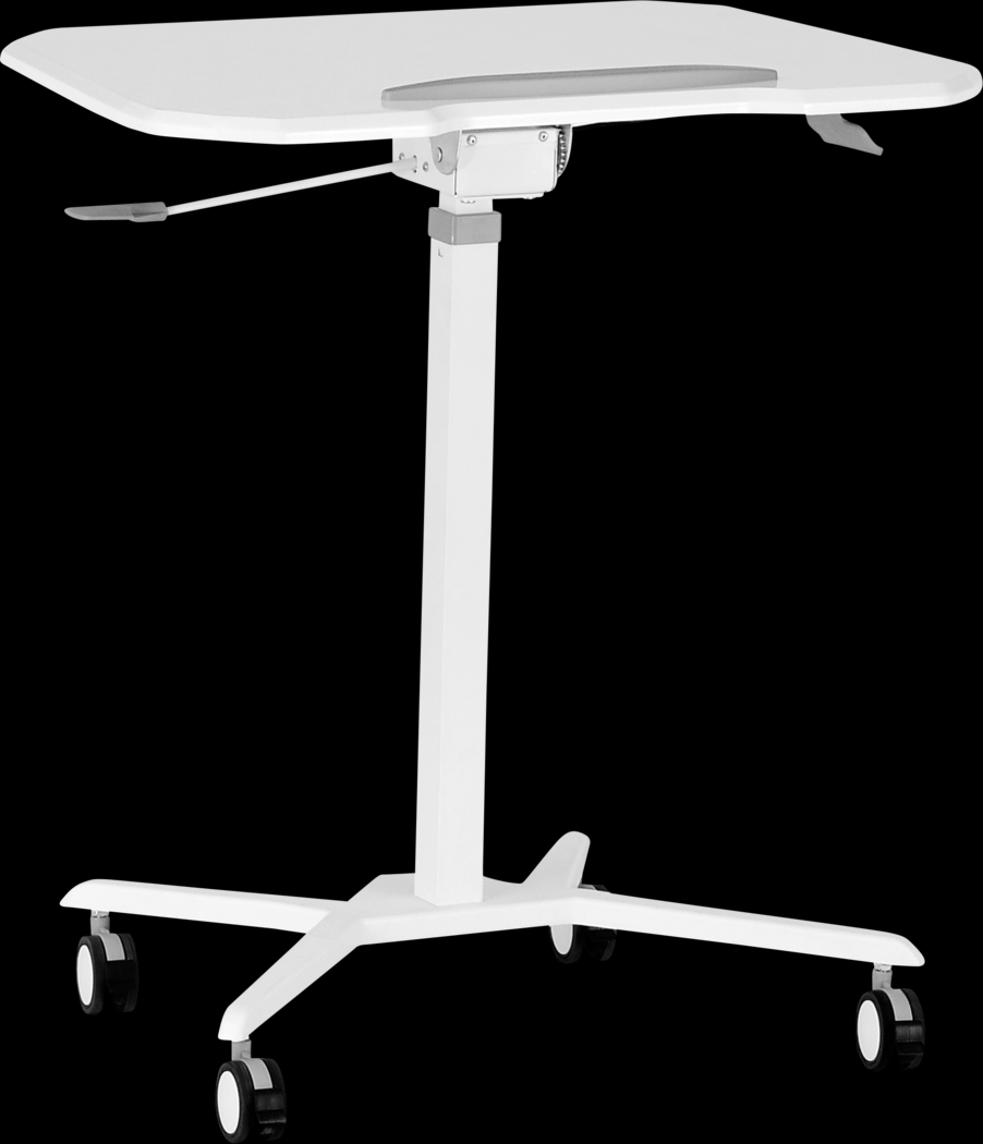 Falindi White Adjustable Desk - Thumbnail - Image 6