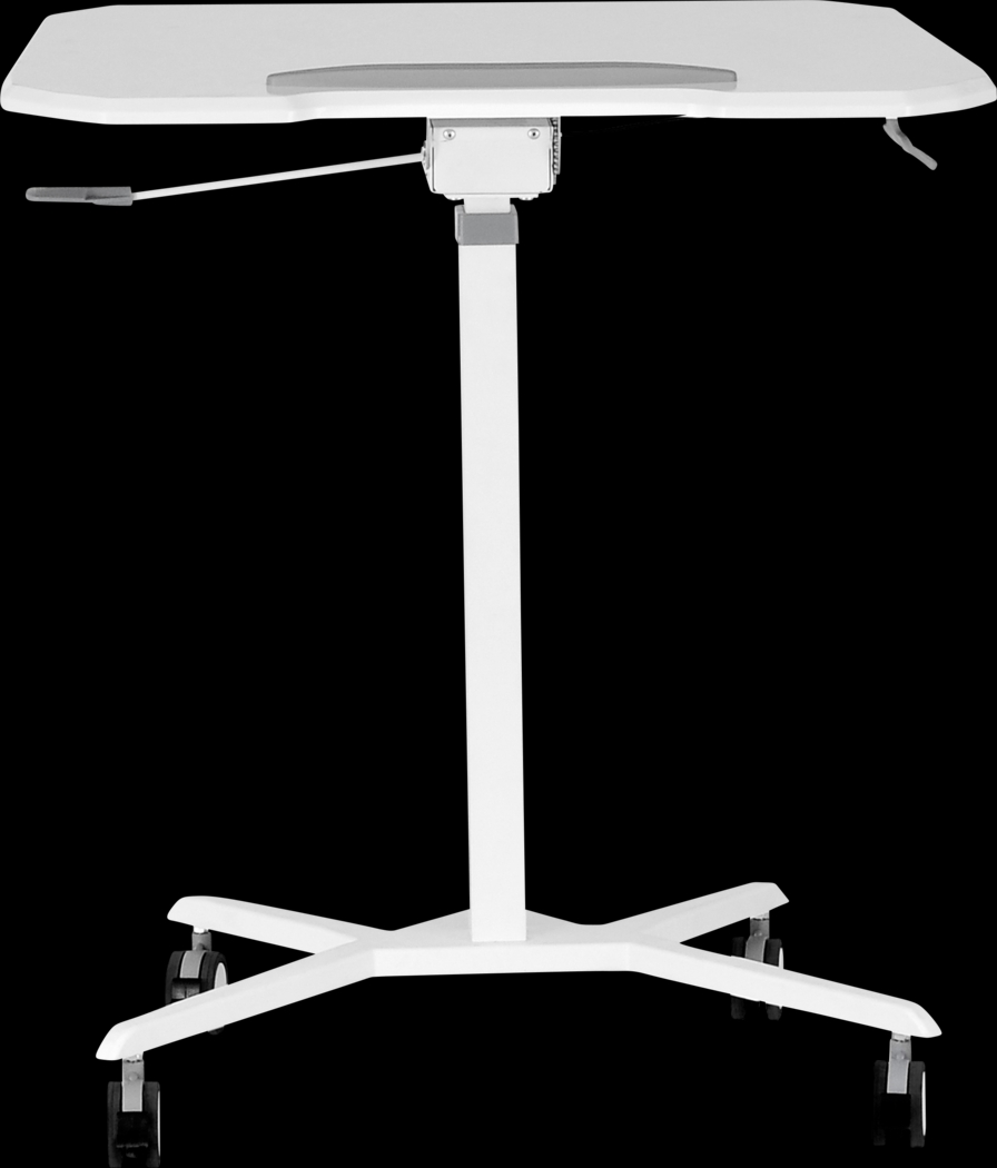 Falindi White Adjustable Desk - Thumbnail - Image 7