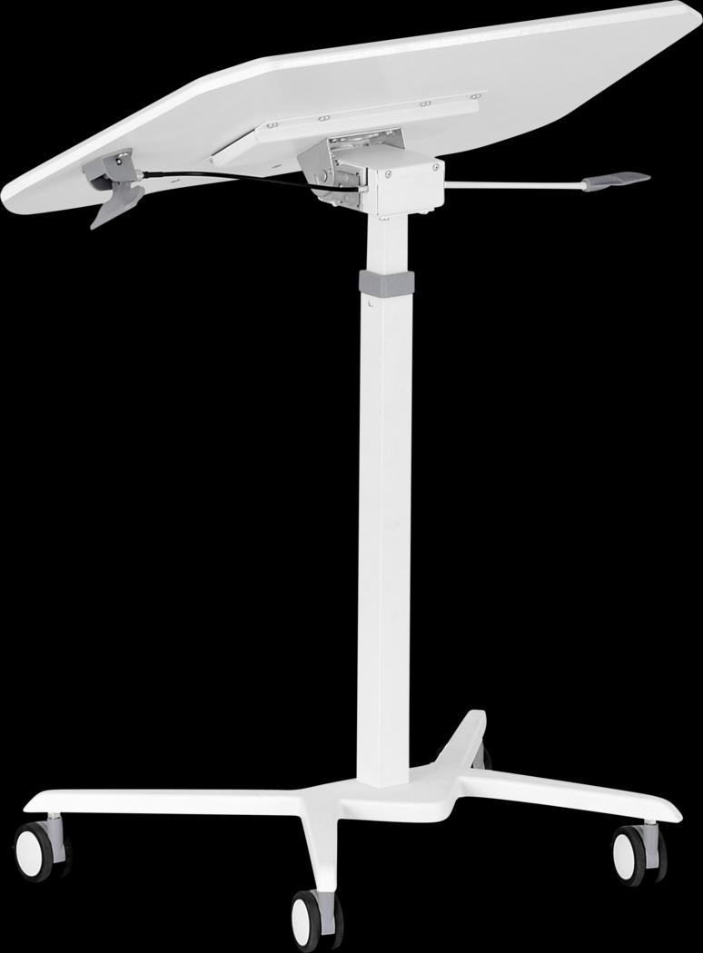 Falindi White Adjustable Desk - Thumbnail - Image 8