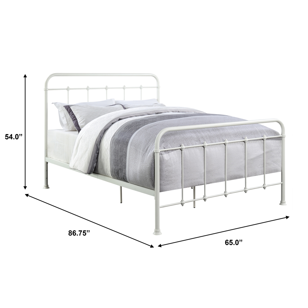 Falkenburg White Queen Bed - Thumbnail - Image 7