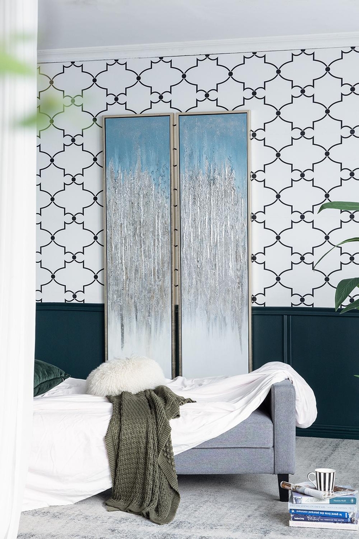 Falkirk Blue Artwork, Set of 2 - Thumbnail - Image 14