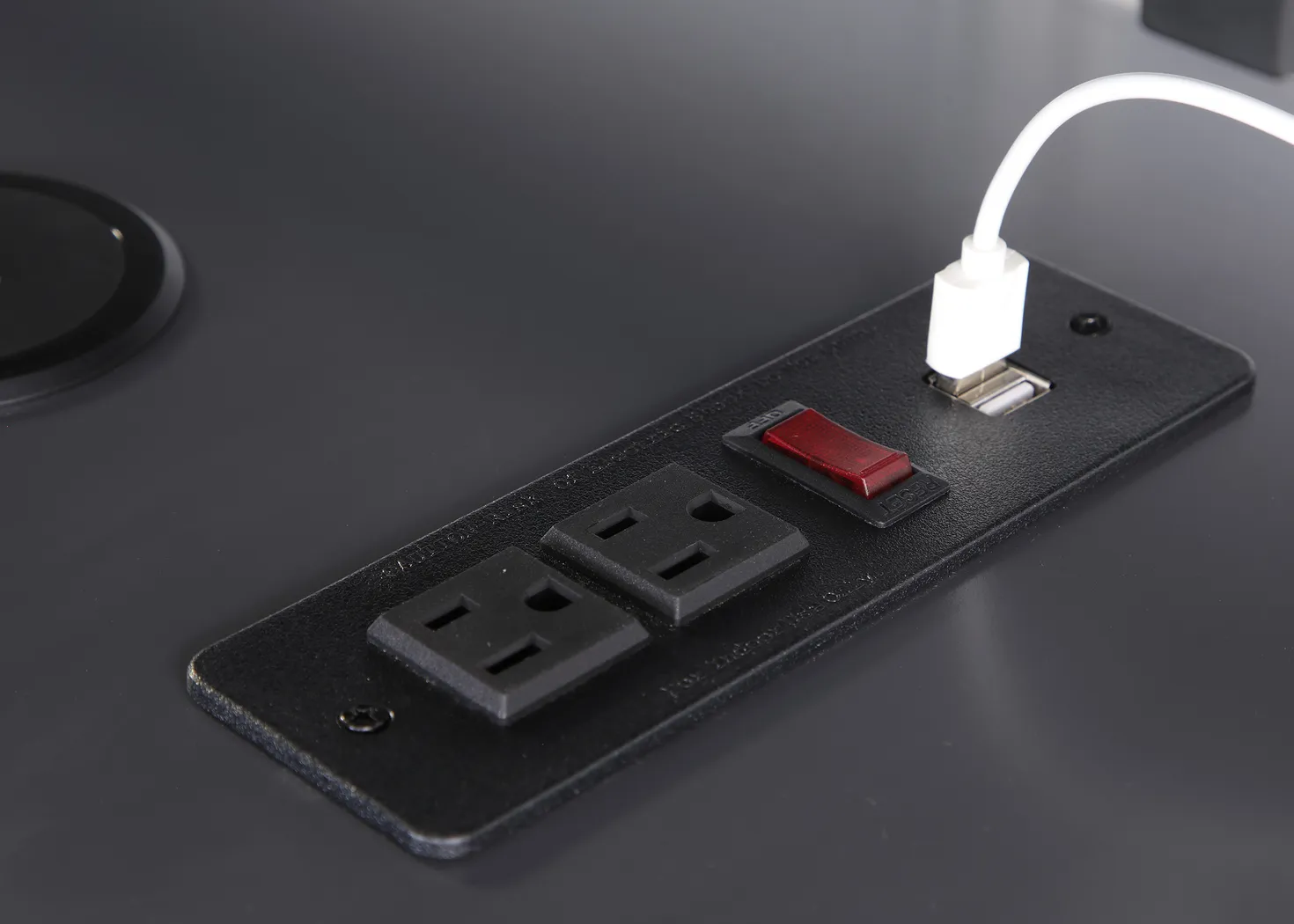 Kids Falkor Gray L-shaped Gaming Desk - Thumbnail - Image 12