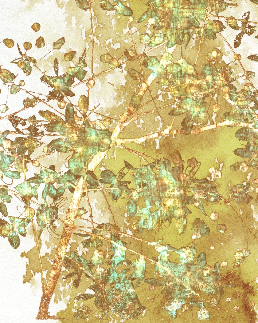 Fall Leaves II Yellow Artwork - Thumbnail - Image 1