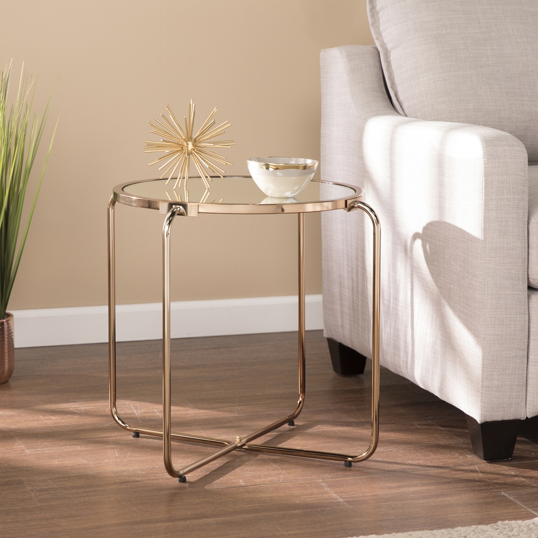 Falla Champagne Accent Table - Thumbnail - Image 2