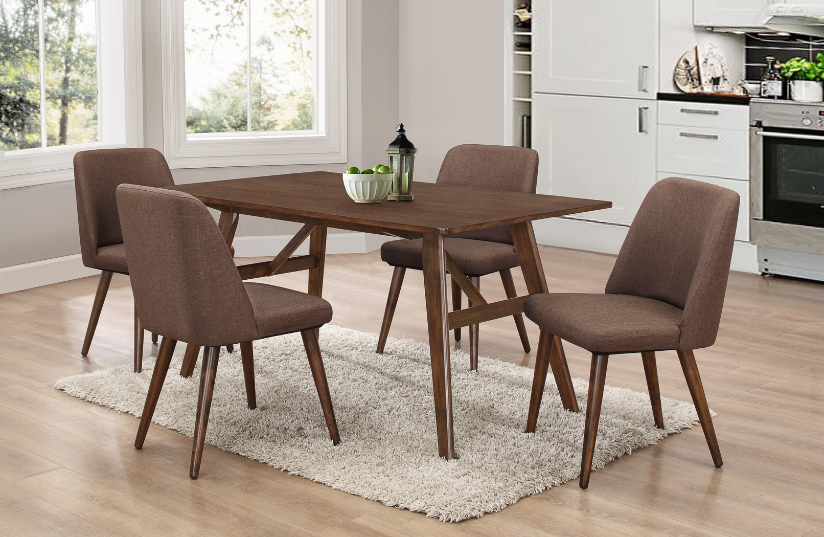 Fallcast Brown Set of 2 Side Chairs - Thumbnail - Image 2