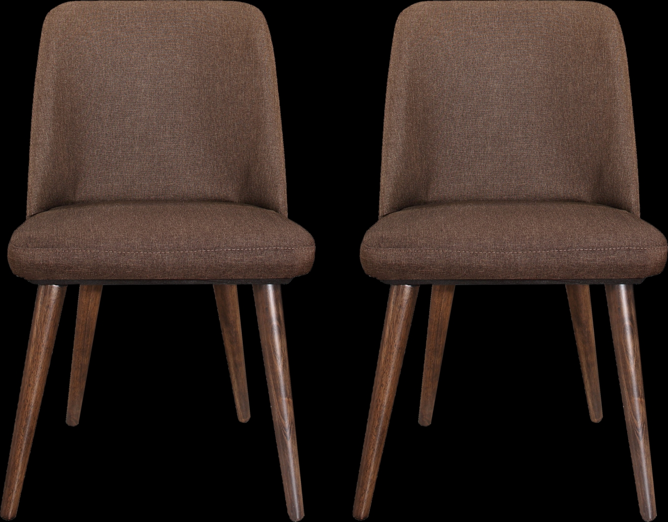 Fallcast Brown Set of 2 Side Chairs - Thumbnail - Image 1