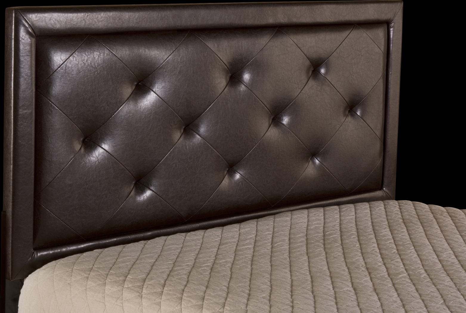 Fallenrock Brown King Upholstered Headboard - Thumbnail - Image 1