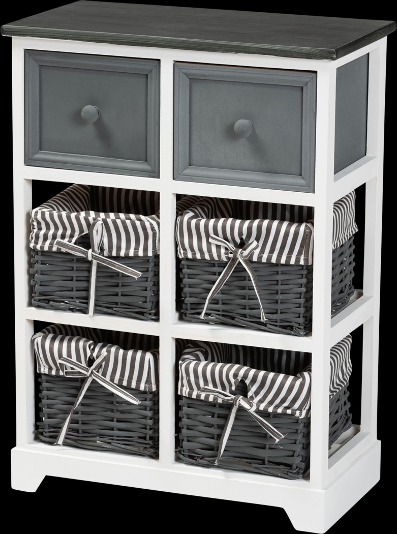Fallgatter White 2 Drawer Storage Unit - Thumbnail - Image 1