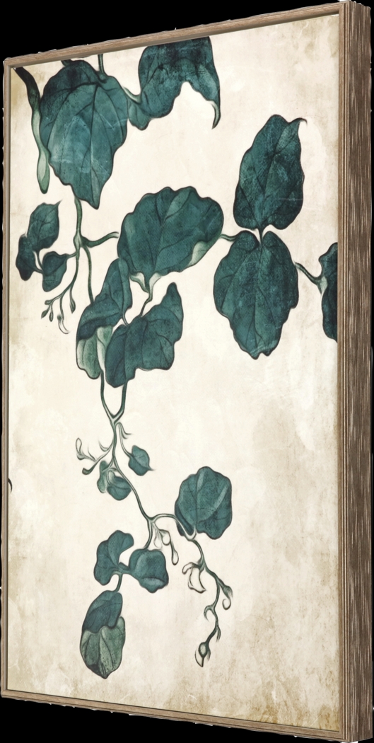 Falling II Green Framed Artwork - Thumbnail - Image 3