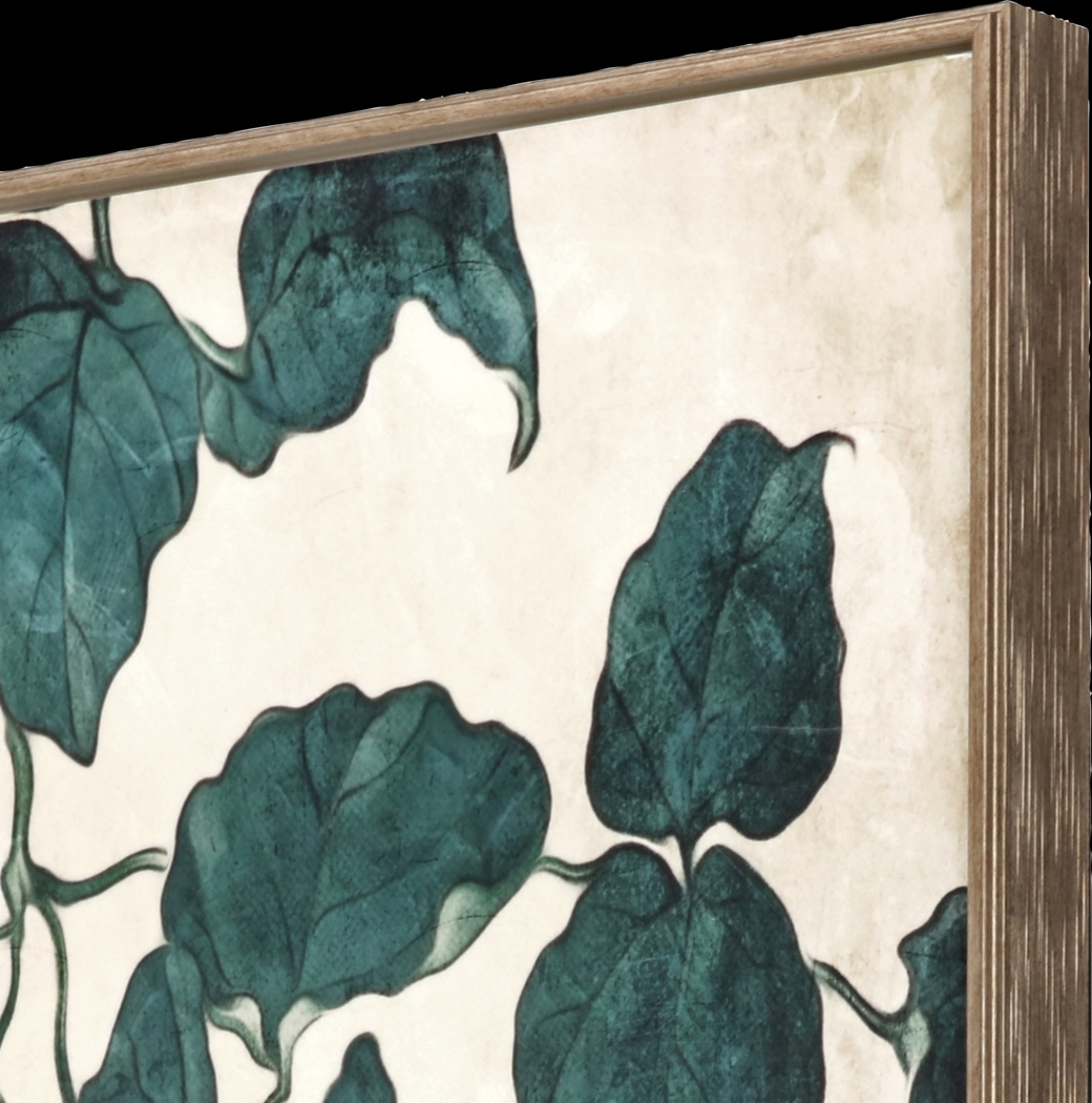 Falling II Green Framed Artwork - Thumbnail - Image 4