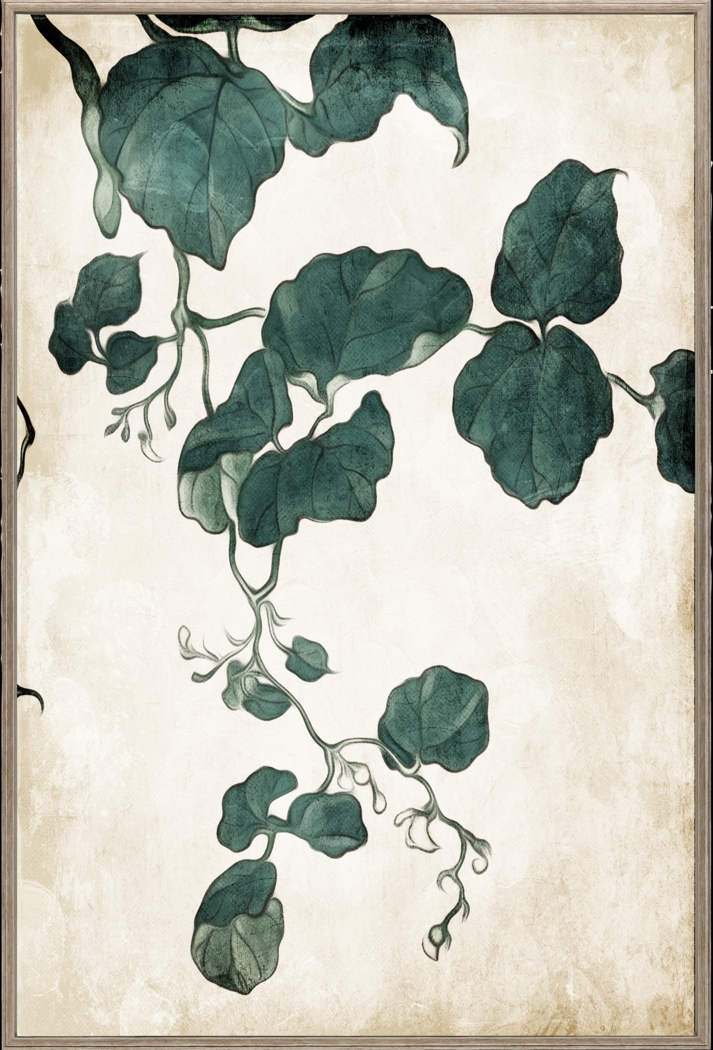 Falling II Green Framed Artwork - Thumbnail - Image 1