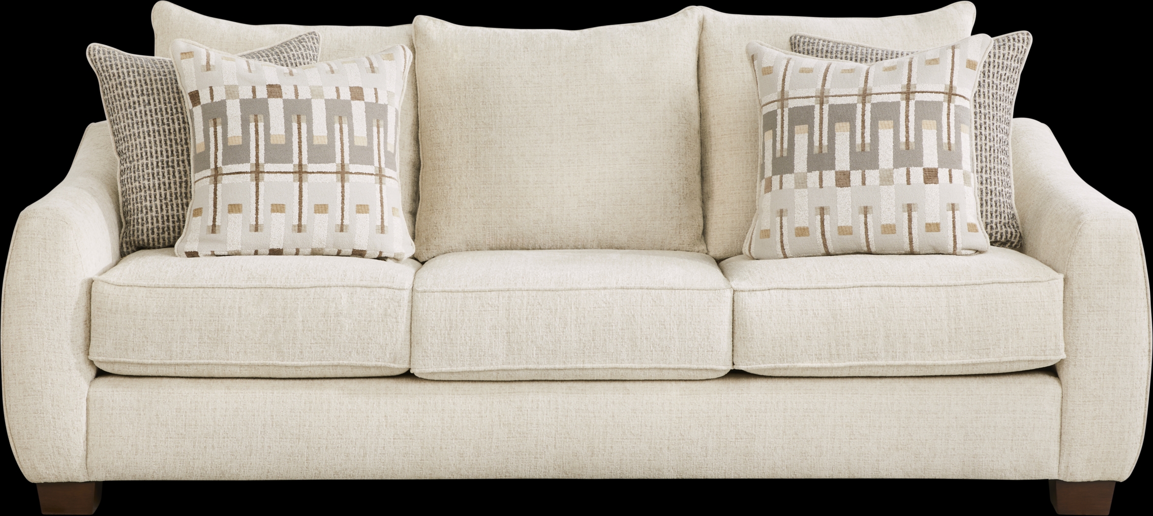 Fallon Ivory Sofa - Thumbnail - Image 1