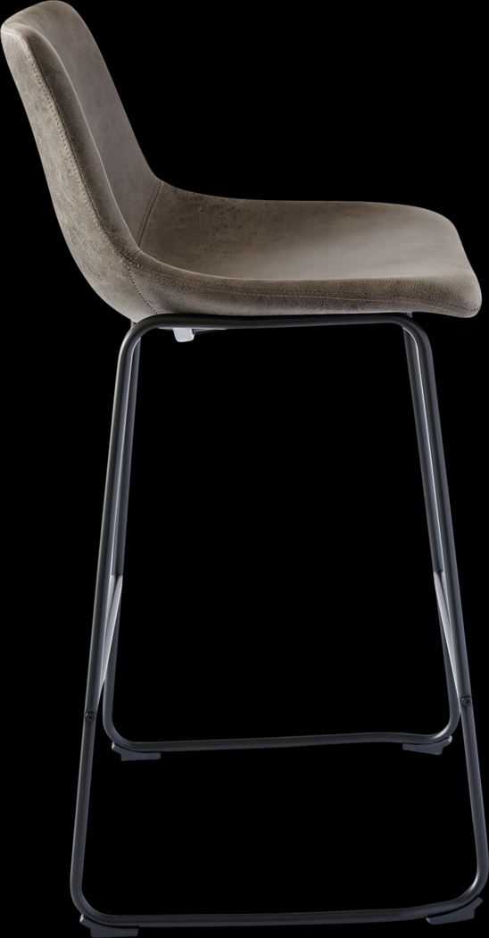 Fallowmont Gray Barstool, Set of 2 - Thumbnail - Image 4