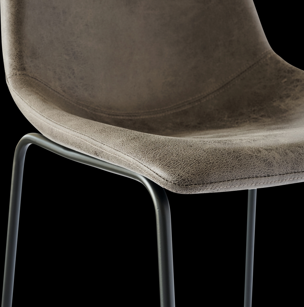 Fallowmont Gray Barstool, Set of 2 - Thumbnail - Image 7