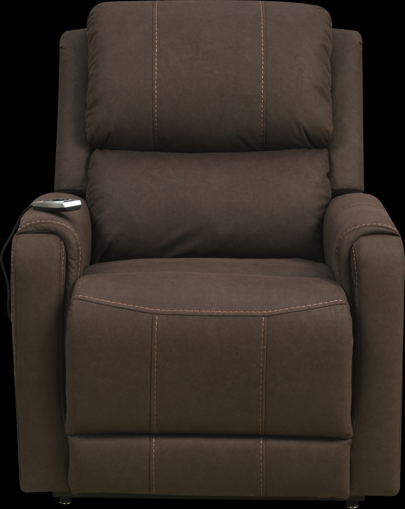 Fallowvalley Brown Lift Chair Power Recliner - Thumbnail - Image 6