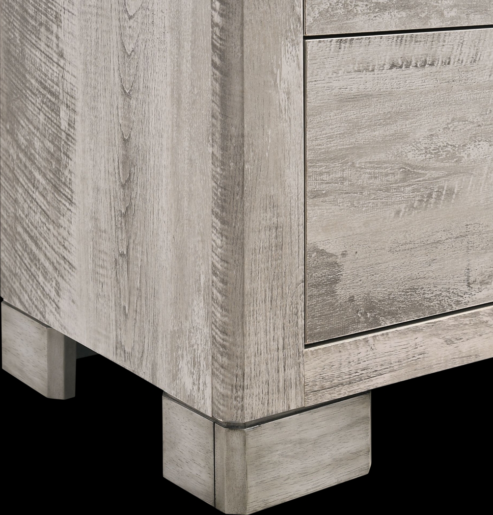 Fallview Gray Nightstand - Thumbnail - Image 4
