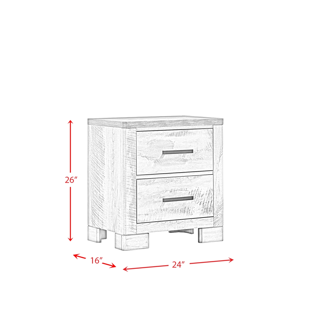 Fallview Gray Nightstand - Thumbnail - Image 5