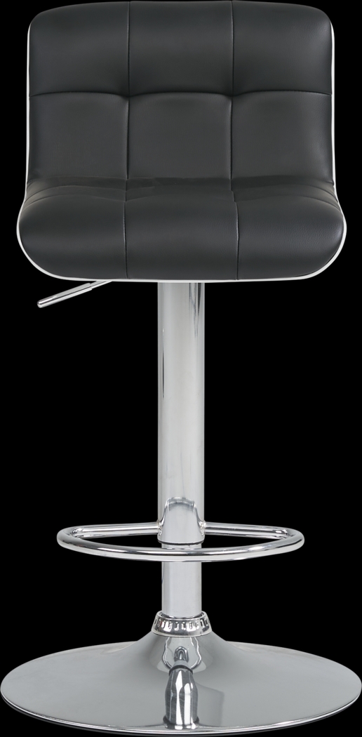 Falsley Black Adjustable Barstool - Thumbnail - Image 2