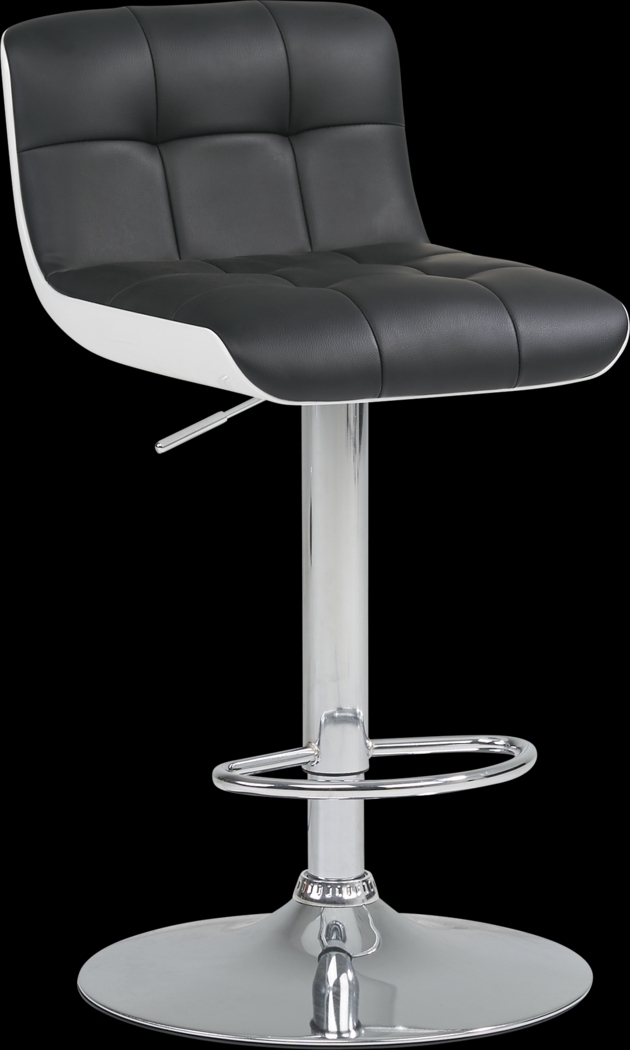 Falsley Black Adjustable Barstool - Thumbnail - Image 1