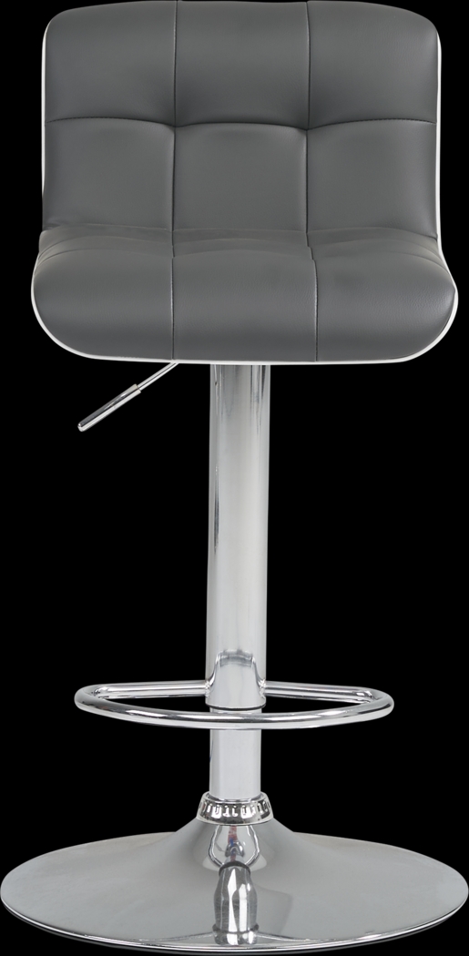 Falsley Gray Adjustable Barstool - Thumbnail - Image 2