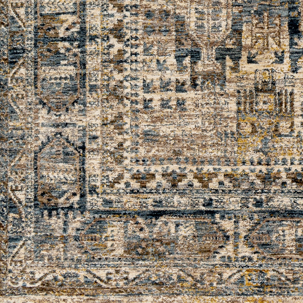 Falworth Blue 2'7 x 10' Runner Rug - Thumbnail - Image 3