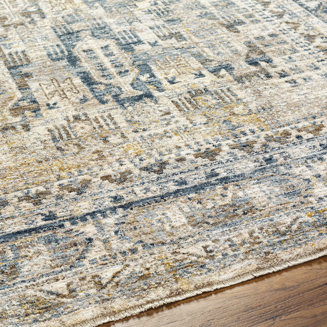Falworth Blue 2'7 x 10' Runner Rug - Thumbnail - Image 4