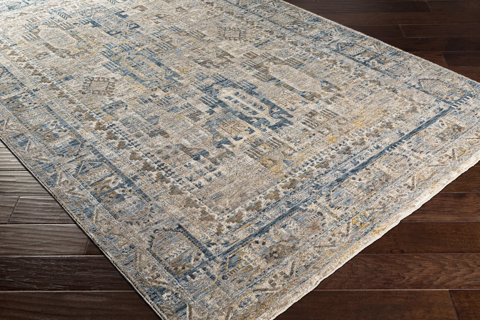 Falworth Blue 5' x 7'5 Rug - Thumbnail - Image 6