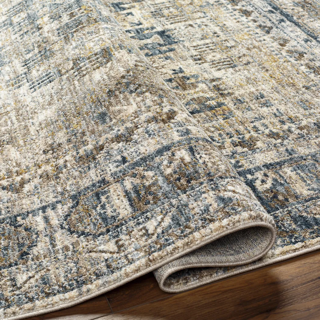 Falworth Blue 7'10 x 10'2 Rug - Thumbnail - Image 2