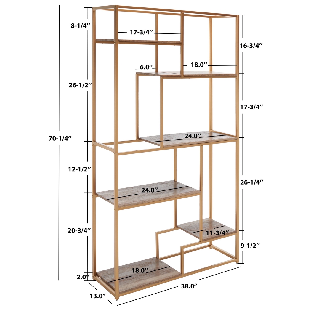 Fancei Natural Bookcase - Thumbnail - Image 6