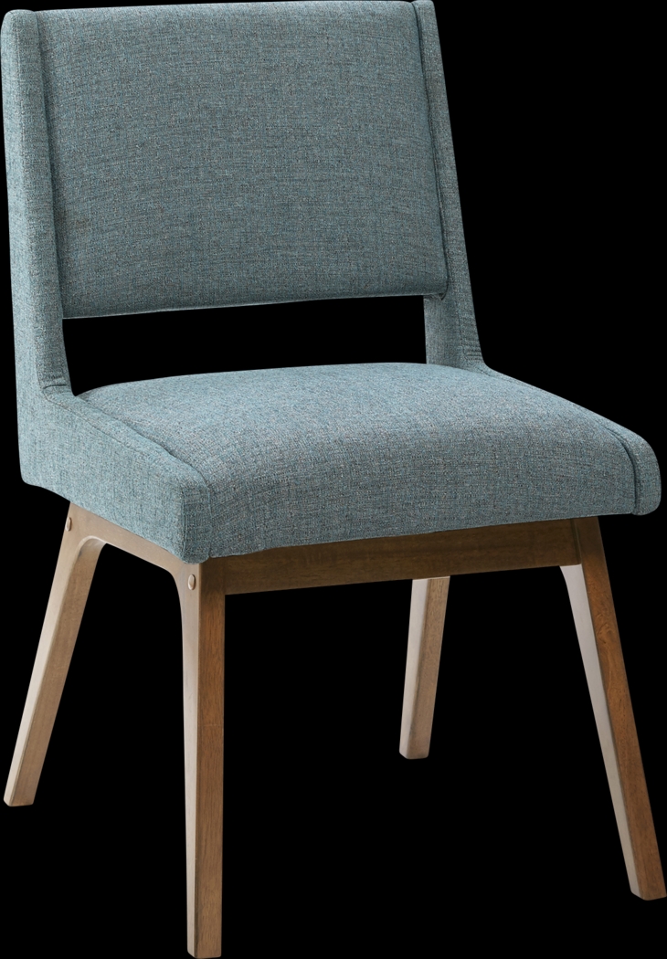 Fanchou Blue Dining Chair, Set of 2 - Thumbnail - Image 1