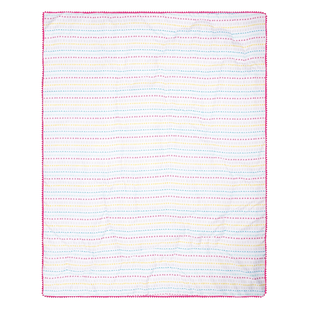 Fancy Llama White 4 Pc Baby Bedding Set - Thumbnail - Image 6