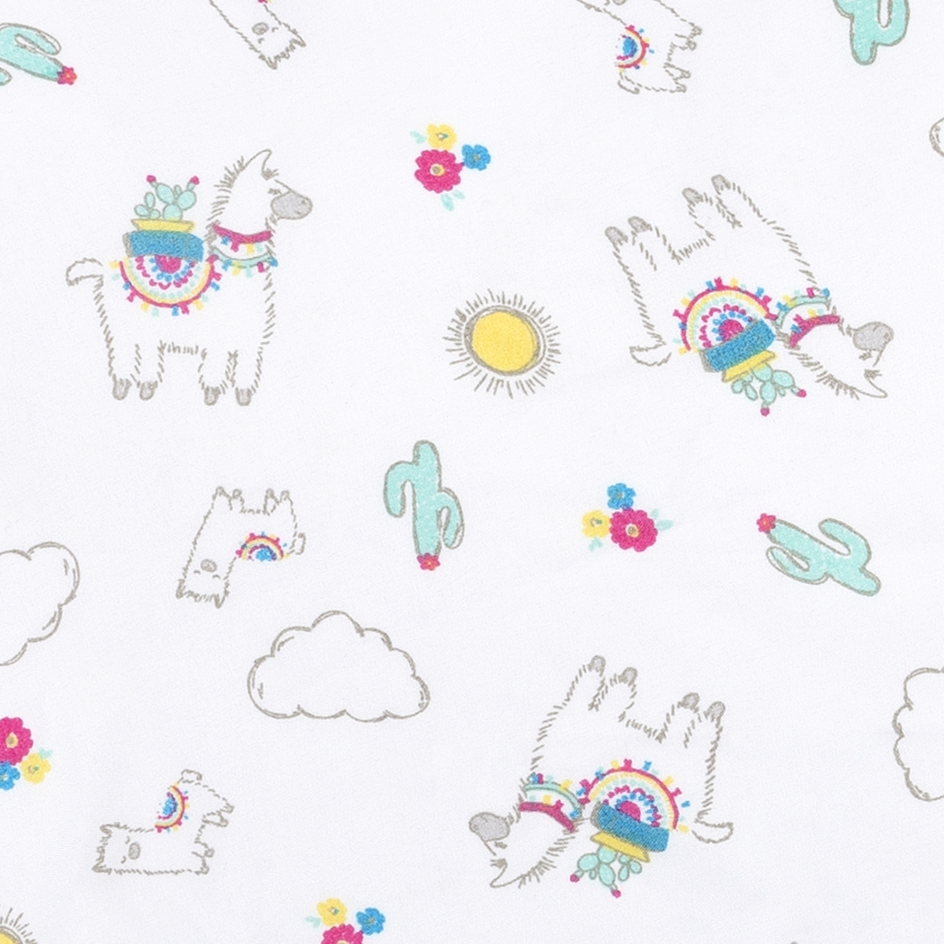 Fancy Llama White 4 Pc Baby Bedding Set - Thumbnail - Image 10