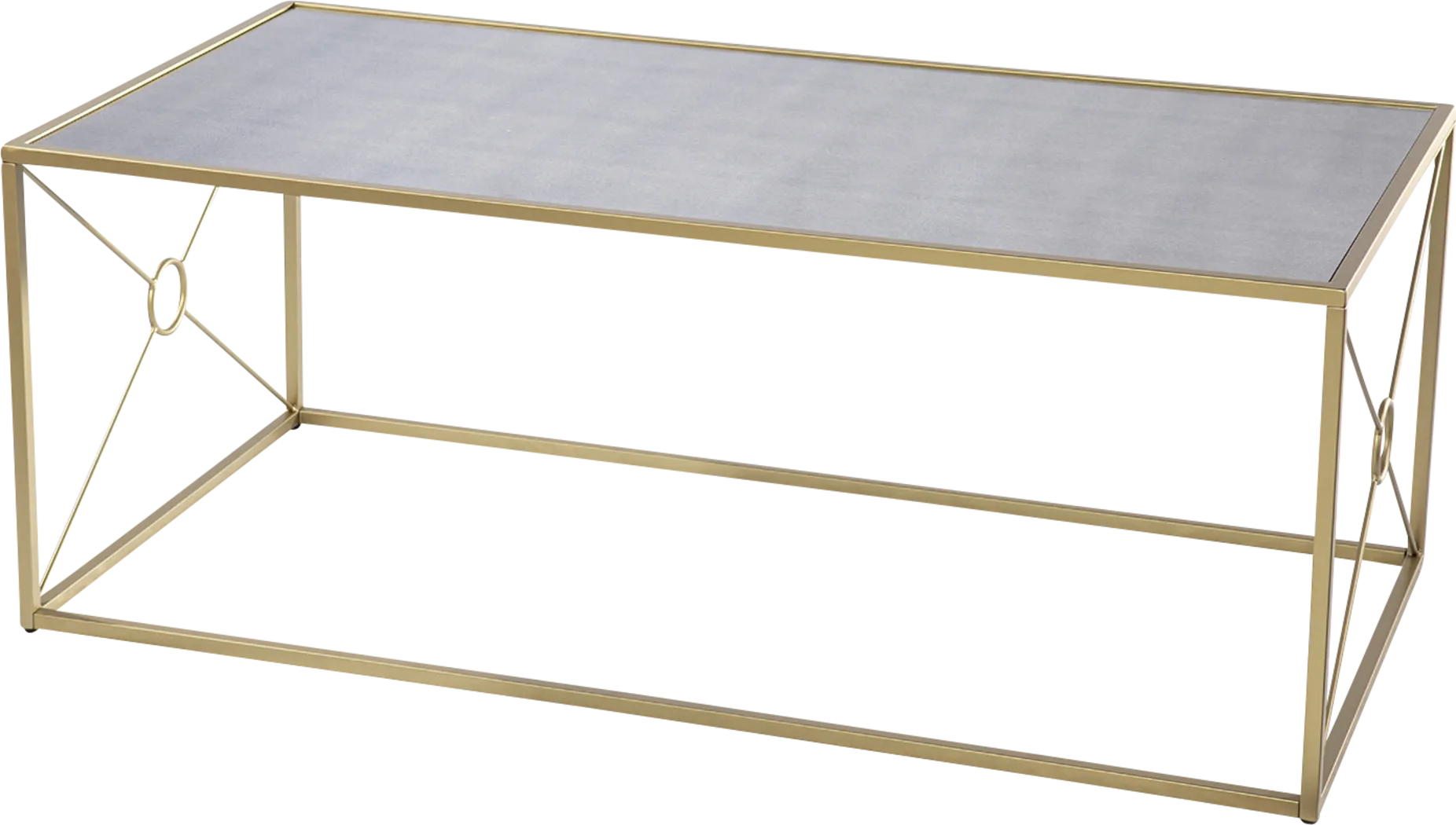 Faneher Gold Cocktail Table - Thumbnail - Image 1