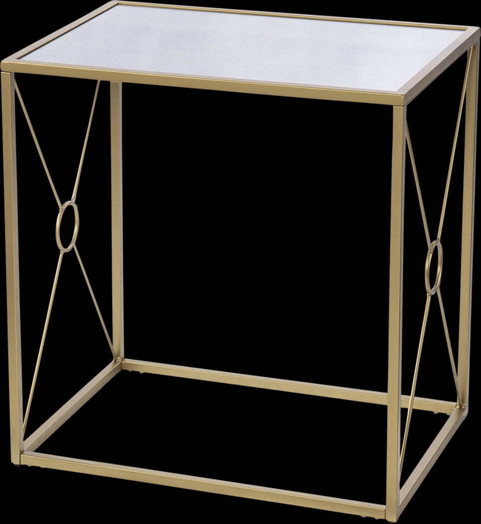 Faneher Gold End Table - Thumbnail - Image 1